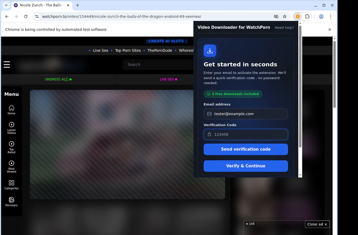 Watchporn Video Downloader screenshot 4